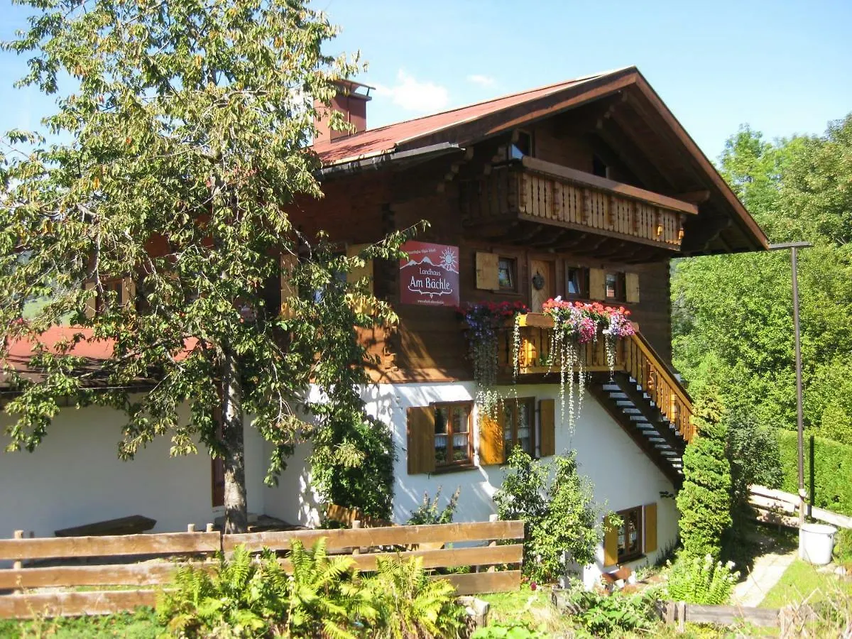 Ferienwohnungen Alpentraum - Landhaus am Bächle Oberstdorf Deutschland